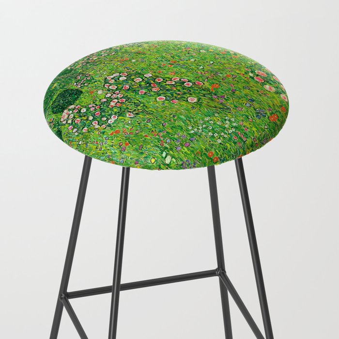 Gustav Klimt "Orchard With Roses" Stool Gallery Image 2