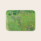 Gustav Klimt "Orchard With Roses" Bath Mat Gallery Image 1
