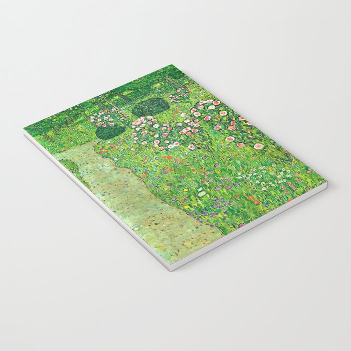 Gustav Klimt "Orchard With Roses" Notebook Gallery Image 3