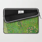 Gustav Klimt "Orchard With Roses" Laptop Sleeve Gallery Image 2