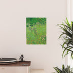 Gustav Klimt "Orchard With Roses" Poster Gallery Image 2