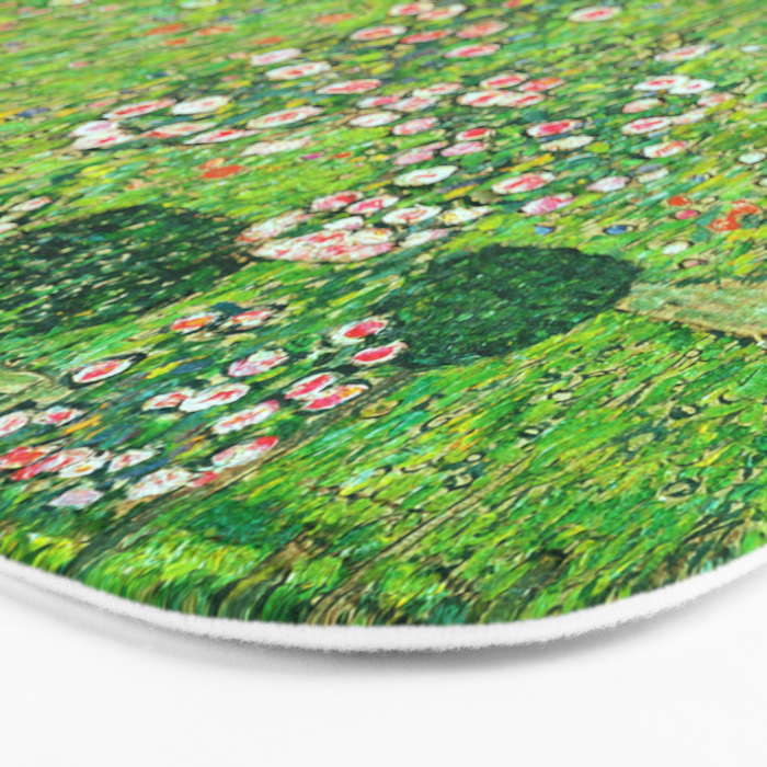 Gustav Klimt "Orchard With Roses" Bath Mat Gallery Image 3