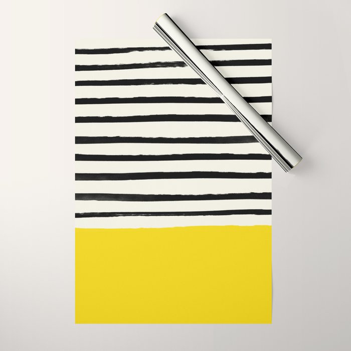 Sunshine x Stripes Wrapping Paper Gallery Image 1