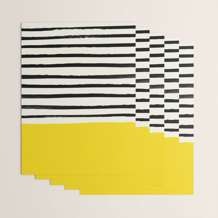 Sunshine x Stripes Wrapping Paper Gallery Image 3
