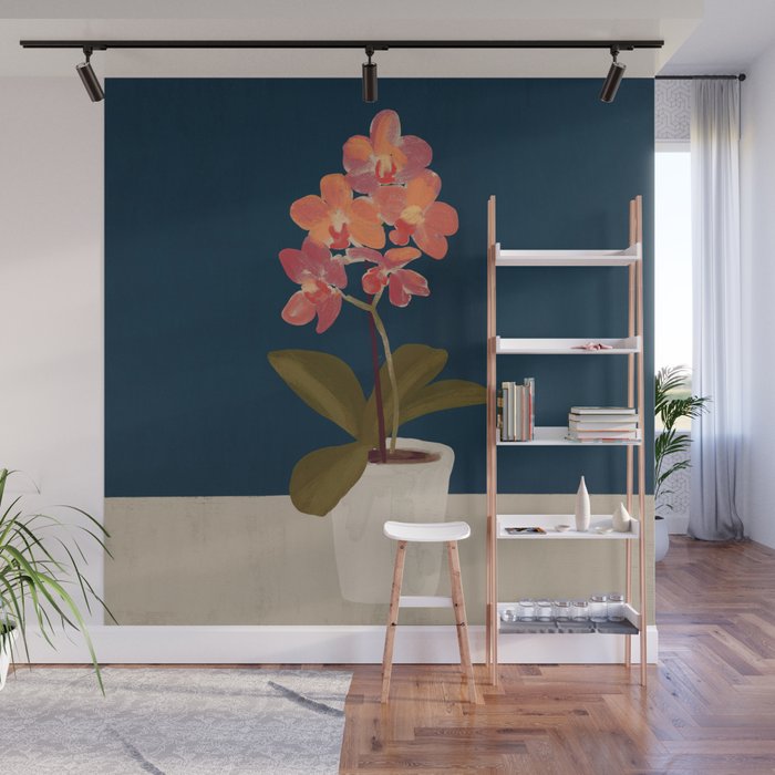 Orchid Wall Mural Gallery Image 1