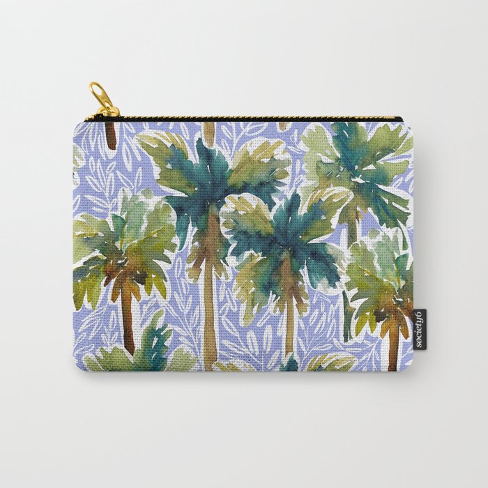 Island Dreams - Blue Carry All Pouch Gallery Image 1