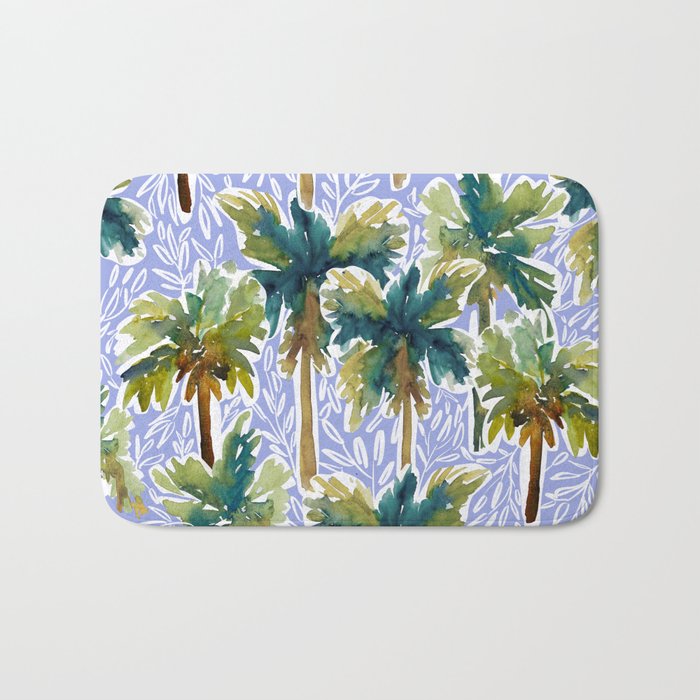 Island Dreams - Blue Bath Mat Gallery Image 1