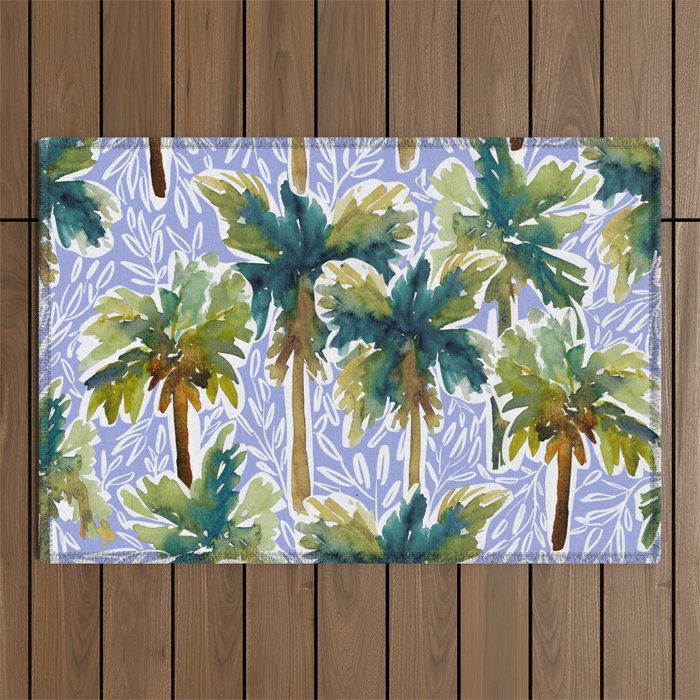 Island Dreams - Blue Outdoor Rug Gallery Image 1