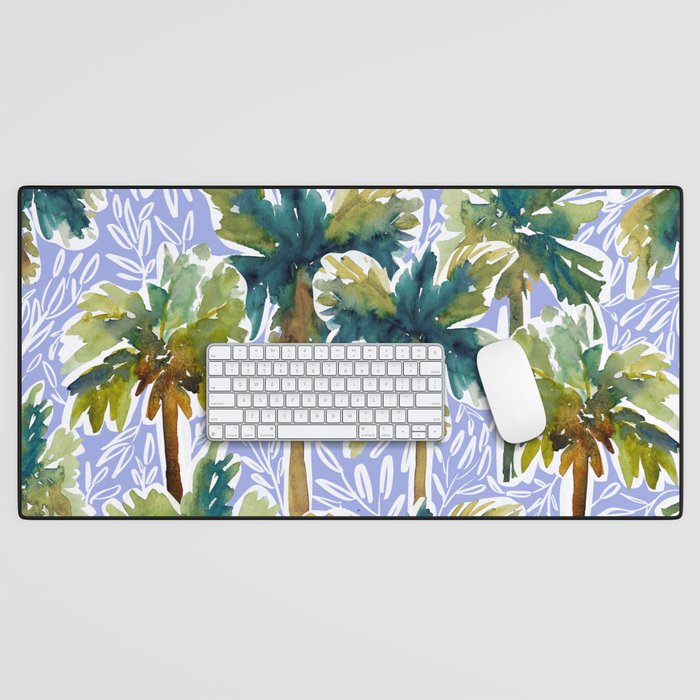 Island Dreams - Blue Desk Mat Gallery Image 1