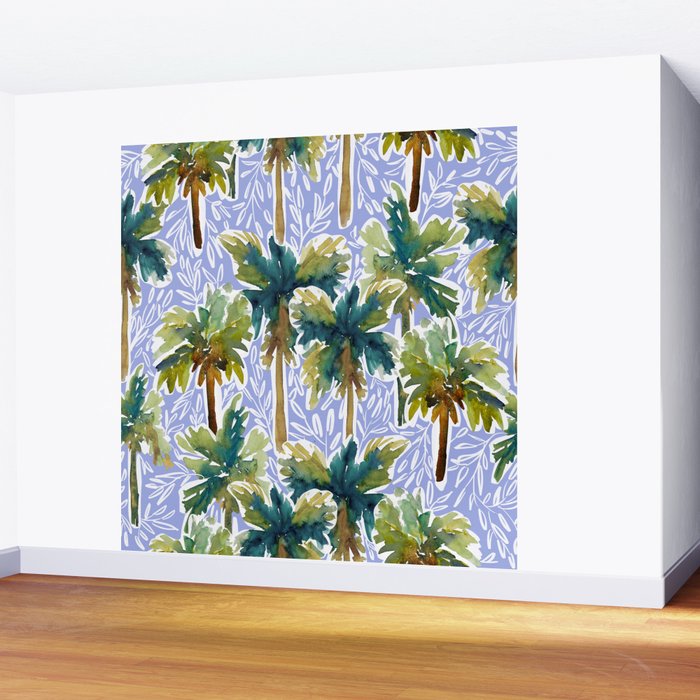 Island Dreams - Blue Wall Mural Gallery Image 2