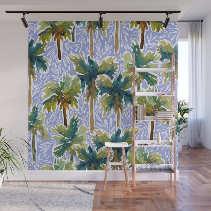 Island Dreams - Blue Wall Mural Gallery Image 1