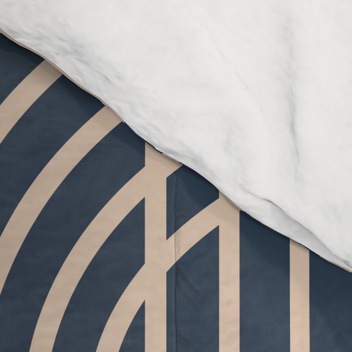 Lines in Midnight Comforter Gallery Image 4