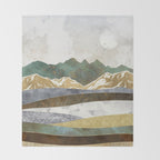 Winter Hills Throw Blanket Gallery Image 2
