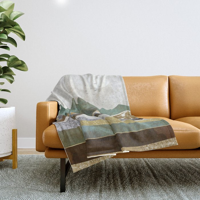 Winter Hills Throw Blanket Gallery Image 1