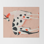 Lama of the Andes Throw Blanket Gallery Image 2