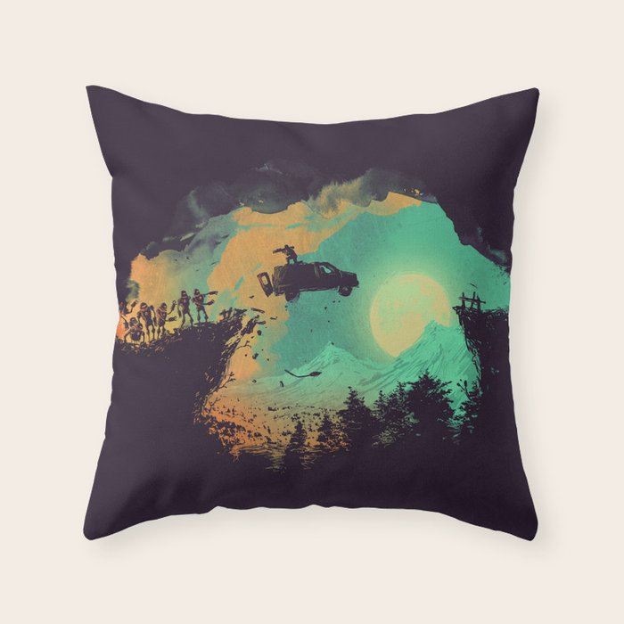 Leap of Faith Throw Pillow Gallery Image 1