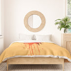 The fox, the forest spirit Duvet Cover Gallery Image 3