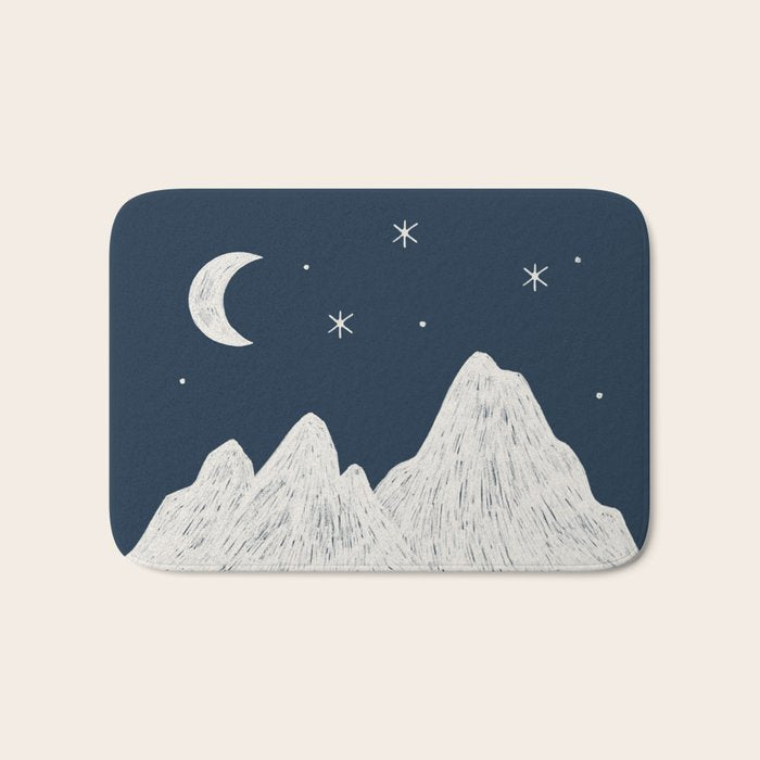 sonoran night Bath Mat Gallery Image 1