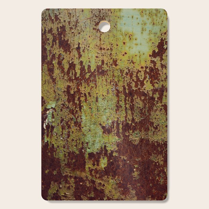 Pretty Green Abstract Texture I Cutting Board Gallery Image 1