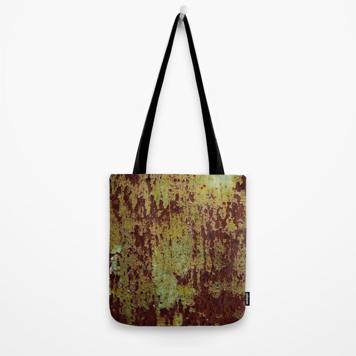 Pretty Green Abstract Texture I Tote Bag Gallery Image 2