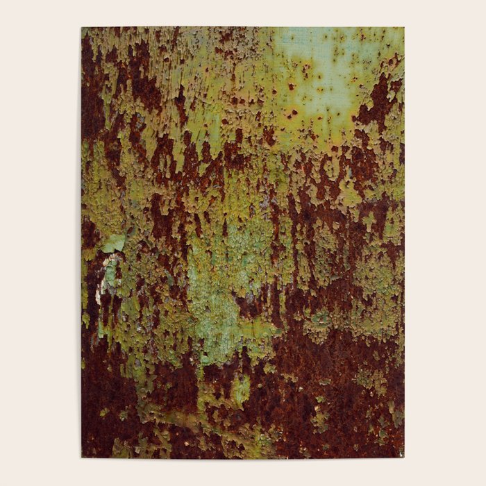 Pretty Green Abstract Texture I Poster Gallery Image 4