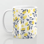 Mediterranean lemon branch pattern Coffee Mug Gallery Image 3