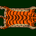 TIBETAN TIGER RUG-green Coffee Mug Gallery Image 2