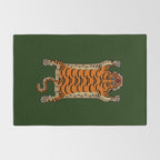 TIBETAN TIGER RUG-green Rug Gallery Image 2