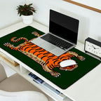 TIBETAN TIGER RUG-green Desk Mat Gallery Image 2