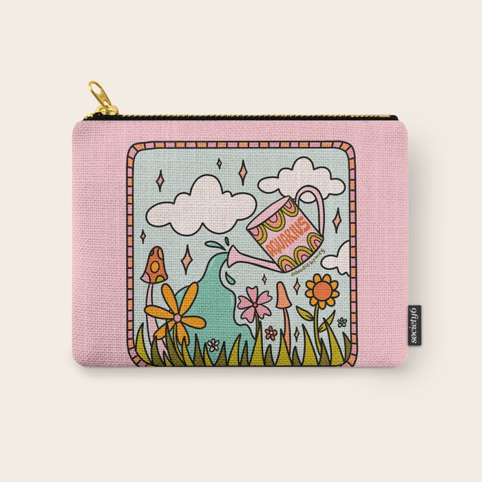 Aquarius Garden Carry All Pouch Gallery Image 1