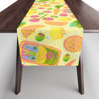 Kitchen Snacks & Apps in Butter Yellow Table Runner Gallery Image 1
