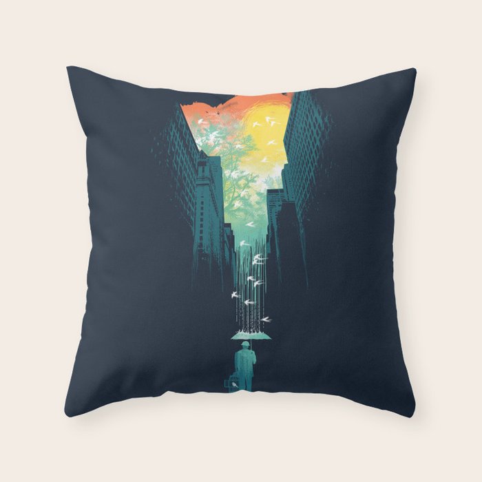 I Want My Blue Sky Throw Pillow Gallery Image 6