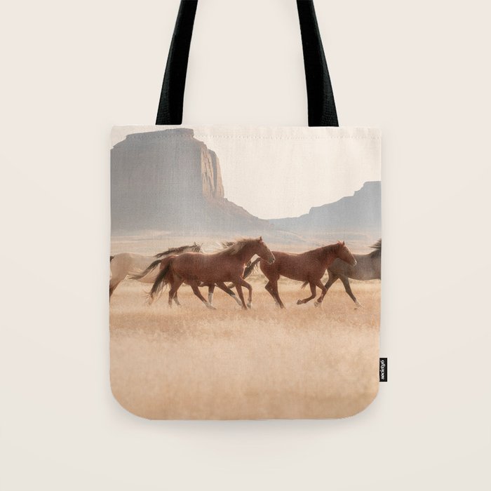 Southwest Horses Tote Bag Gallery Image 1