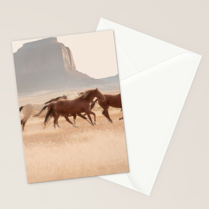 Southwest Horses Stationery Card Gallery Image 2