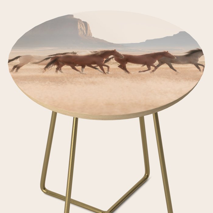 Southwest Horses Side Table Gallery Image 2