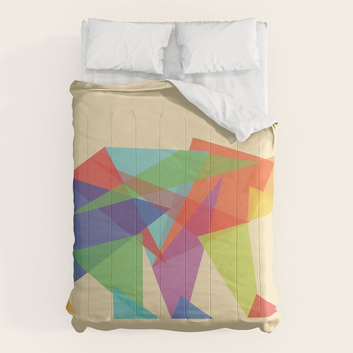 Fractal Geometric bear Comforter Gallery Image 6