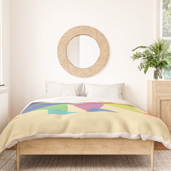 Fractal Geometric bear Duvet Cover Gallery Image 3
