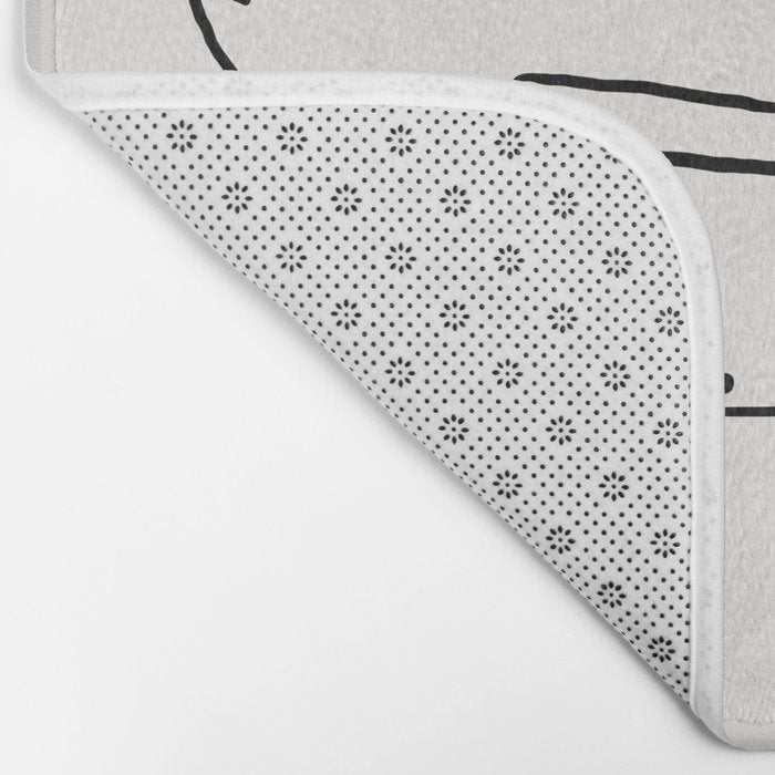 Nope, Not Today Bath Mat Gallery Image 2