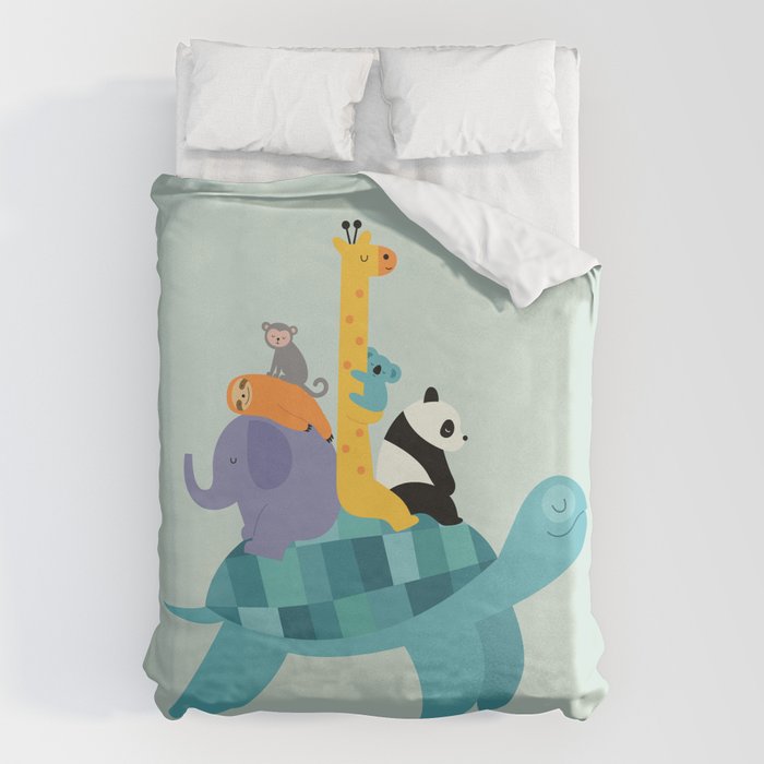 Travel Together Duvet Cover Gallery Image 6