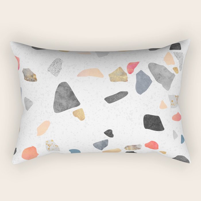 Terrazzo Treasure Rectangular Pillow Gallery Image 2