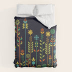 Overgrown flowers Duvet Cover Gallery Image 6