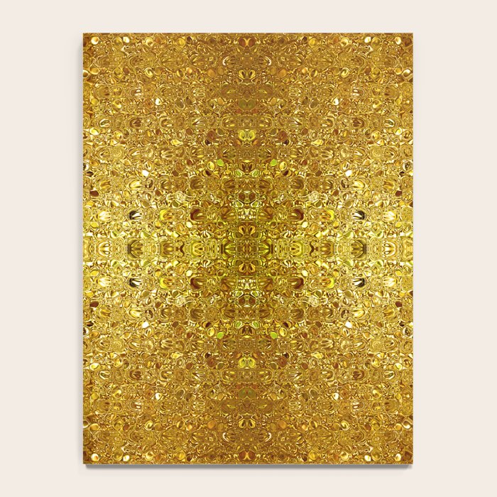 Deep gold glass mosaic Notebook Gallery Image 4