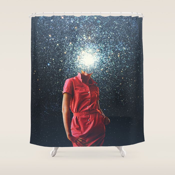 AstroMemory Shower Curtain Gallery Image 1