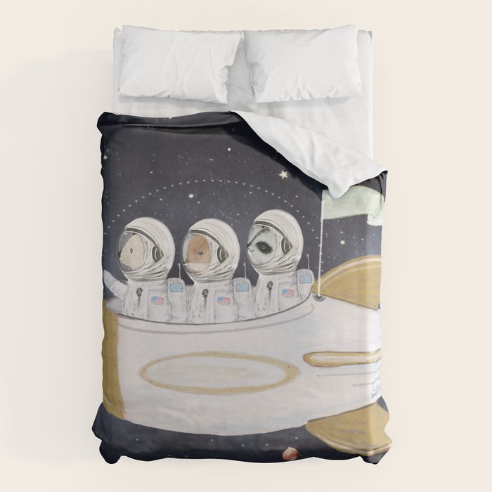 little astronauts Duvet Cover Gallery Image 1