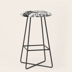 Swedish Dala Horses - Black Palette Stool Gallery Image 1