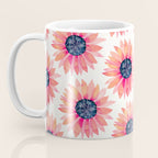 Single Sunflower â Pink & Indigo Coffee Mug Gallery Image 3