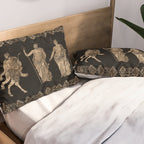 Greek Deities and Meander key ornament Pillow Sham Gallery Image 2
