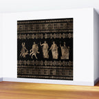 Greek Deities and Meander key ornament Wall Mural Gallery Image 2