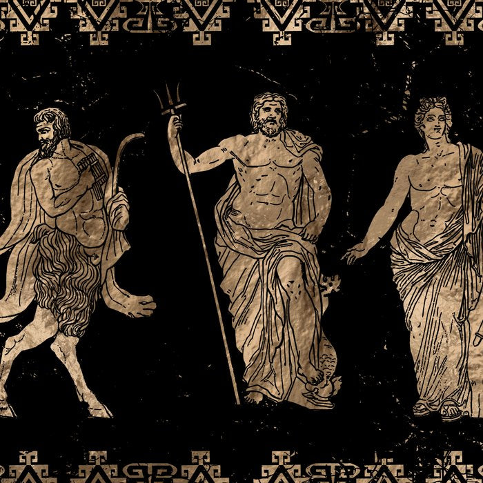 Greek Deities and Meander key ornament Coffee Mug Gallery Image 2