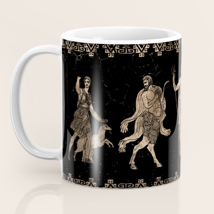 Greek Deities and Meander key ornament Coffee Mug Gallery Image 3